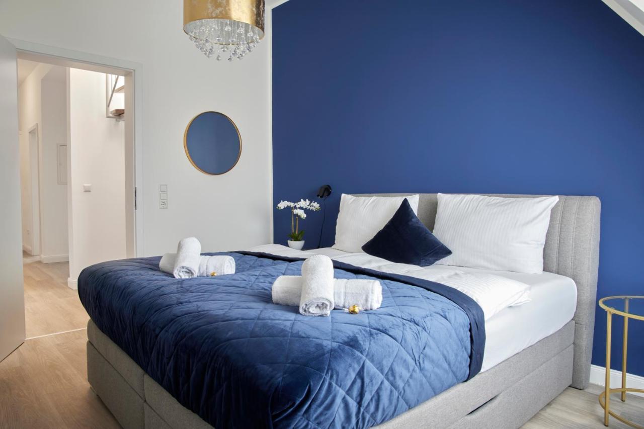 Schlossberg Residences - Xxl-Design-Apartment Mit Schlossblick Fuer Bis Zu 12 Personen Schwetzingen Luaran gambar